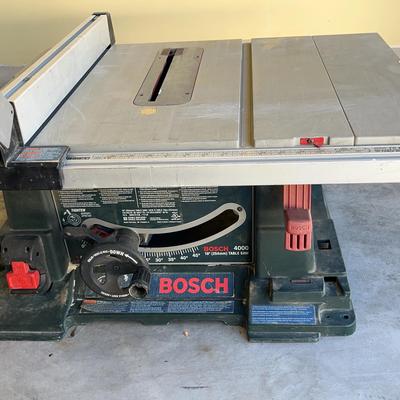 Bosch 4000 10” (254mm) Table Saw 