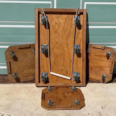 Multi Purpose Wood Dolly’s Set 2