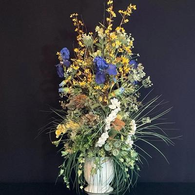 48 Inch Faux Floral Arrangement