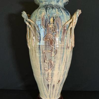 Signed Stoneware Pottery 2