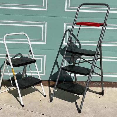 Folding High Step Ladders