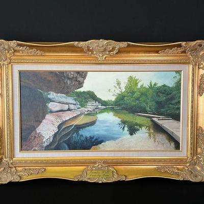 Original Oil On Canvas Painting 