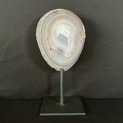 Slice Of A Natural Agate Geode