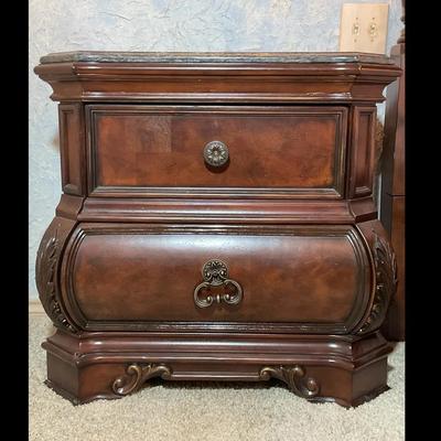 Pulaski Granite Top Night Stand #2