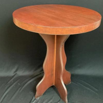 Small Round Wood Table