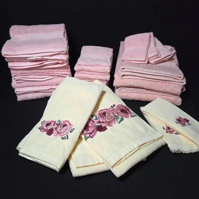 Pink Bathroom Accents