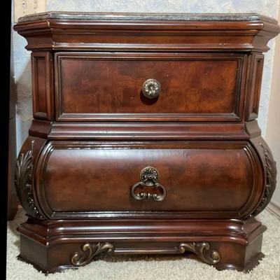 Pulaski Granite Top Night Stand #1