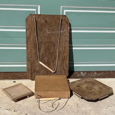 Multi Purpose Wood Dolly’s Set 3