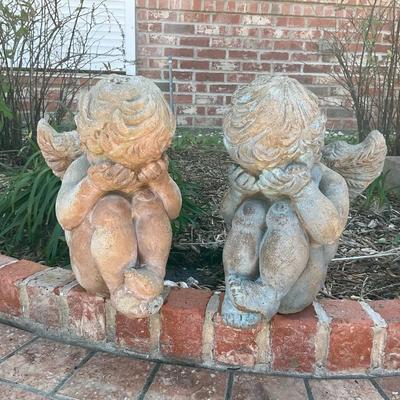 Concrete Garden Cherubs 