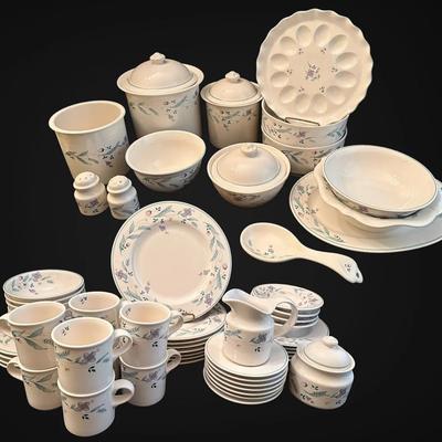 Pfaltzgraff “April” Stoneware Dish Set