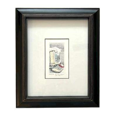 13’’ x 11’’ Signed & Numbered “Monitor” Cat Print