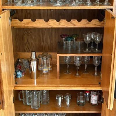 Crystal Wine Glasses, Shot Glasses, & More Barware