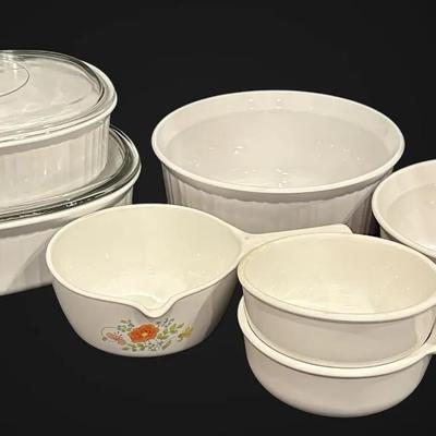 Corningware White Baking Dishes