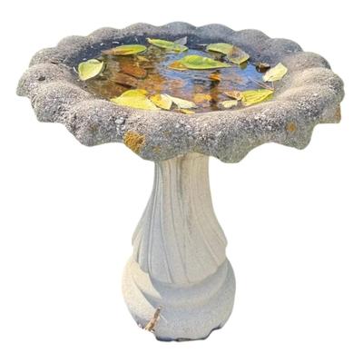 Cement Bird Bath