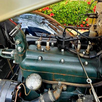 1931 Model A  - 201 Cubic inch flathead four, 3 speed manual transmission with Mitchel overdrive.  Has been converted from a 6 volt to a...