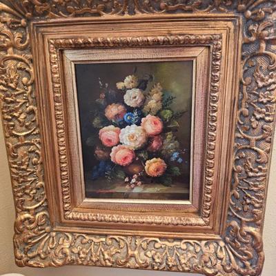 Floral oil on canvas