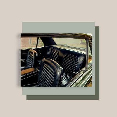 Ford Mustang interior -Smart Black leather roll and tuck 