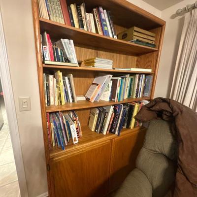 Bookshelf and more books