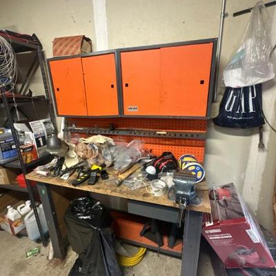 Garage full of tools