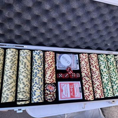 Large Poker set