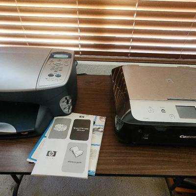 Pair, HP Psc 2175 Printer Scanner Copier & Canon Pixma MG6821
