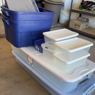 Storage Bins. Totes & Underbed Storage - Rubbermaid, Sterilite