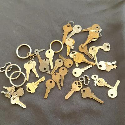 Key Collection - All Eras And Sizes And Styles - Ready For Your Project Or Display