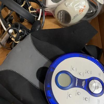 Athletic Running Hiking Electronics - Polar Watch, Audiophase CD Player, Sony Walkman Mega Bass