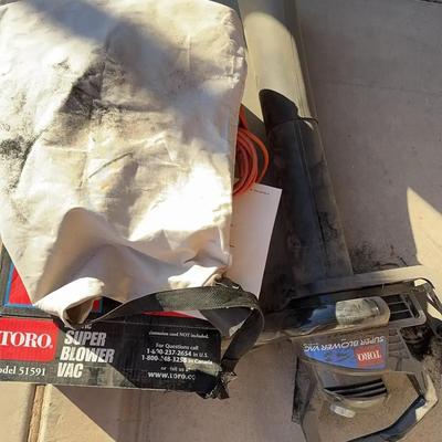 Toro Electric Super Blower Vac Model 51591