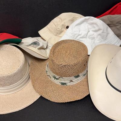 Men's Bailey U-Rollit Western Cowboy Hat, Goldcoast Sunwear Straw Hat, Lacoste Bucket Hat & More