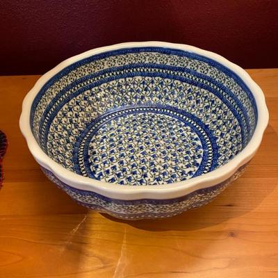 Polish Pottery 11" 