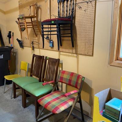 Modern and vintage chairs