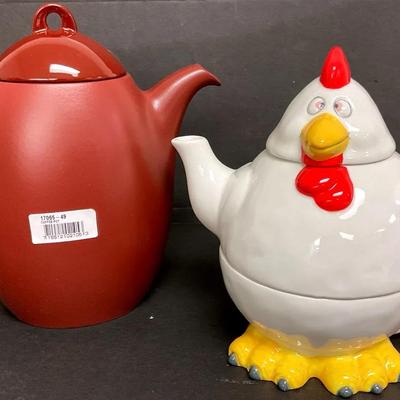 “Bella Casa” Teapot/Cup Set & “Sasaki” Pot