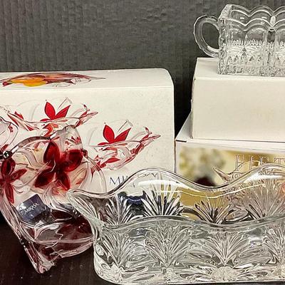 “MIKASA”, “Fifth Avenue Crystal”, & “Crystal Clear”