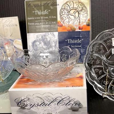 “Crystal Clear” Serveware 