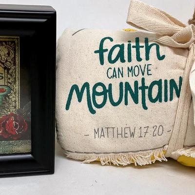 “Demdaco” Shadow Box, Blanket, And More