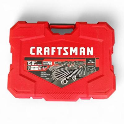 Craftsman 150 Piece Mechanic’s Tool Set in Red Case