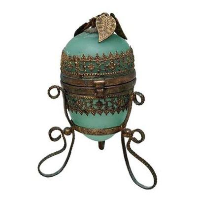 Sale Photo Thumbnail #35: Lot 034   
Antique French Opaline Glass Perfume Garniture