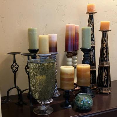 Candles & Candle Holders