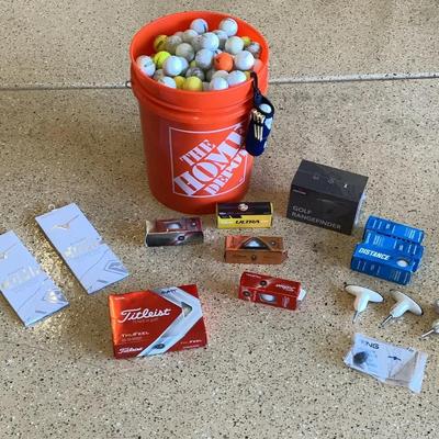 Golf Balls (New & Used), Golfers' gloves, Rangefinder and more!