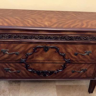 Wooden 2 Drawer Dresser #2