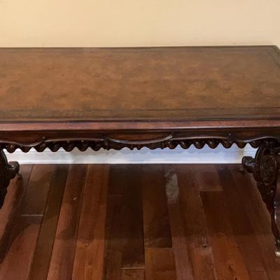 Possible John-Richard Barley Twist Writing/Console Table 