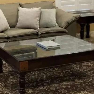 Coffee Table And Two Side Tables     