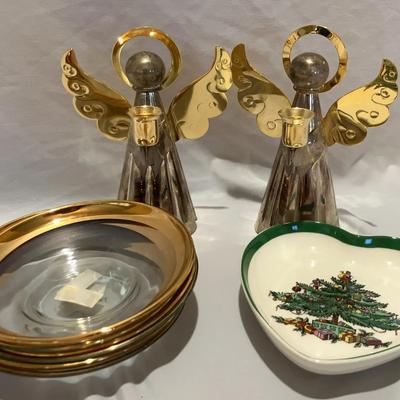 Holiday Angels & Dishes