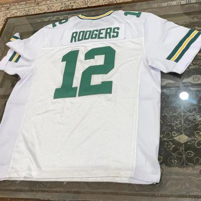 #12 Aaron Rodgers Football Jersey - Green Bay Packers