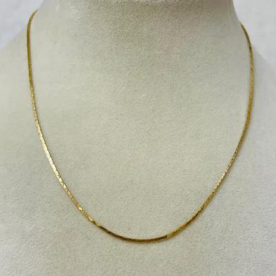 14K Gold Chain Necklace