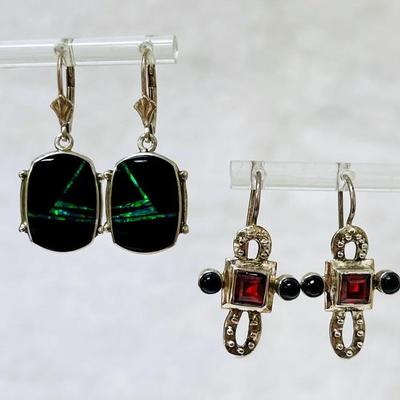 Vintage Sterling Silver Earrings