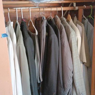 26 Piece Men's Dress Clothes - Michael Kors, Nautica, Bill Blass,, Perry Ellis+++