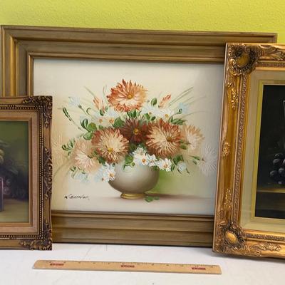 Fruit Enhanced Print Pictures & Flower Original Painting