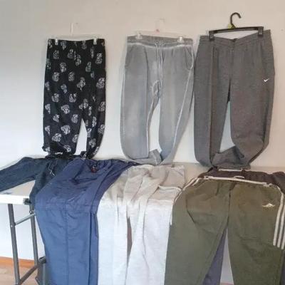 Men's Casual, Athletic Pants - Abercrombie & Fitch, Nike, Adidas, Pony, Reebok++